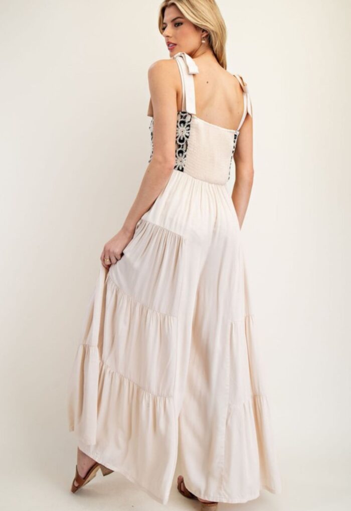 Floral Tiered Jumpsuit - Image 2