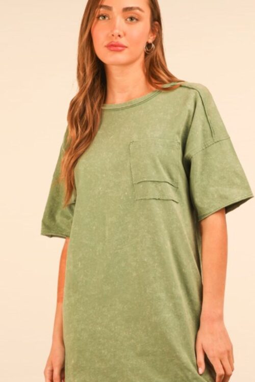 Oversized Knit Shift Dress
