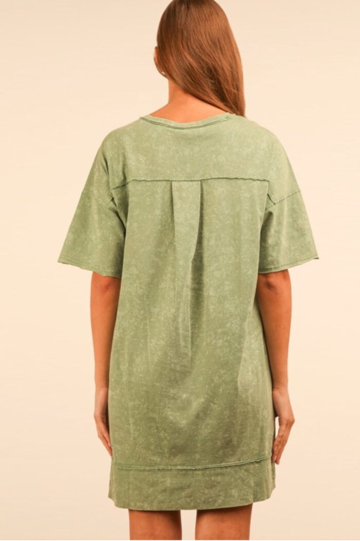 Oversized Knit Shift Dress - Image 3