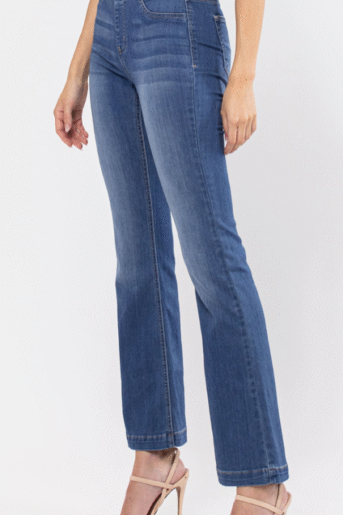 Cello 33 Inseam Mid Rise Flare Jeggings